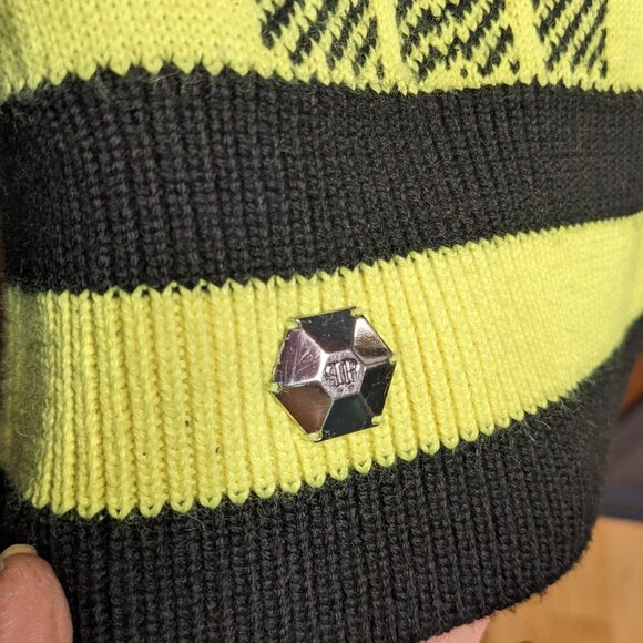 Phillip Plein - Dress or Sweater - European Designer Top with Fringe - Picture 8 of 12